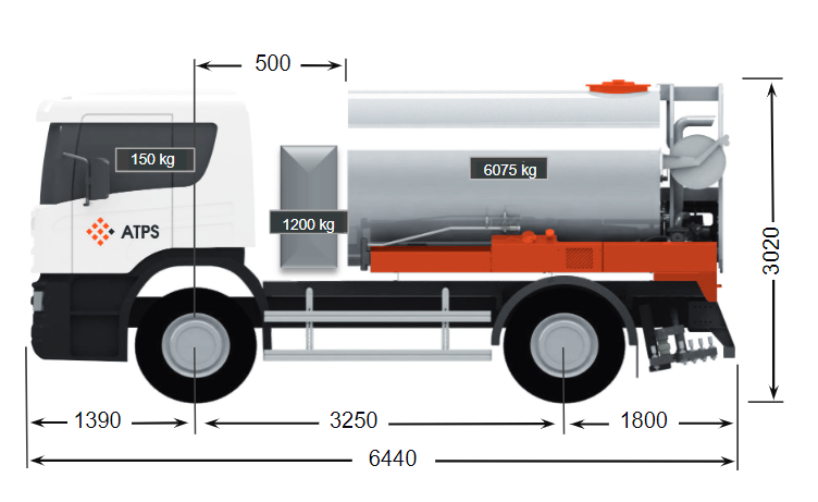 ACMAR - Répandeuse et Lait de Chaux 6000L