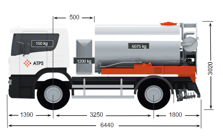 ACMAR - ACMAR Répandeuse et Lait de Chaux 6000L