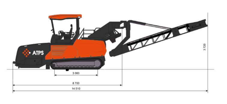 VÖGELE - Alimentateur MT 3000-2i OFFSET