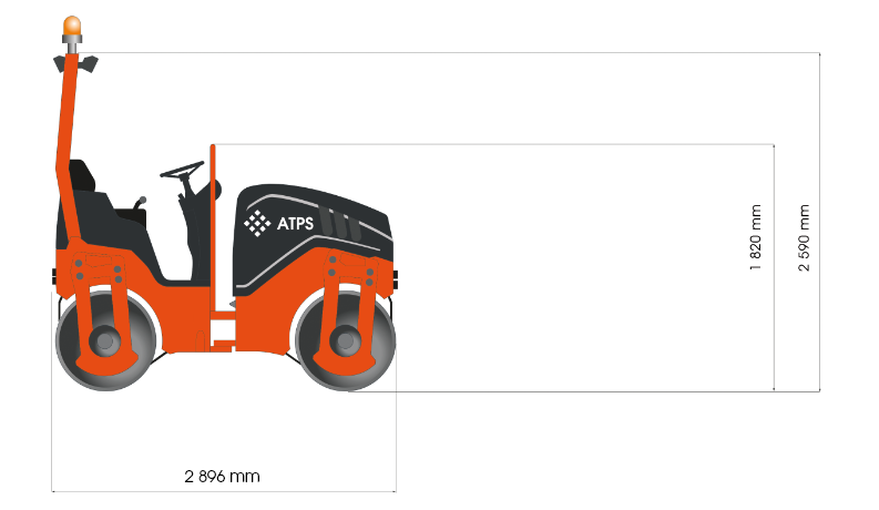 VÖGELE - Compacteur HD 14 VV